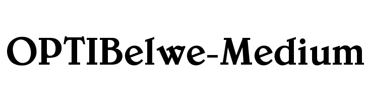 OPTIBelwe-Medium  नि: शुल्क फ़ॉन्ट्स डाउनलोड