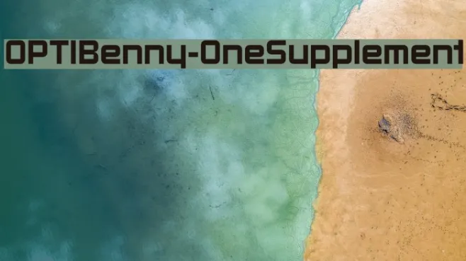 OPTIBenny-OneSupplement Example 1