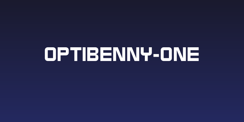 OPTIBenny-One Social Header