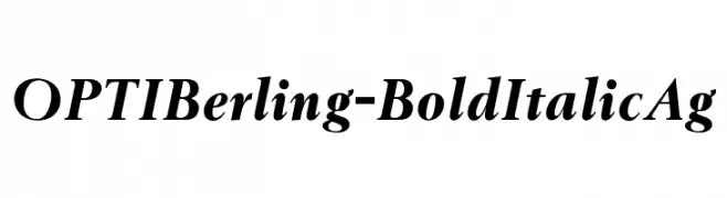 OPTIBerling-BoldItalicAg  baixar fontes gratis