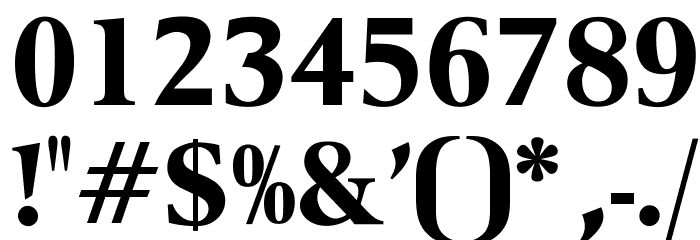 OPTIBerlingBold-Agency Font OTHER CHARS