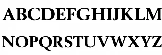 OPTIBerlingBold-Agency फ़ॉन्ट अपरकेस