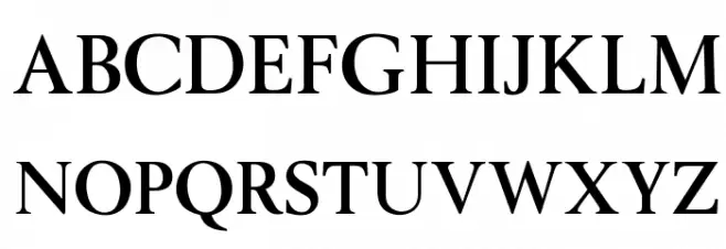 OPTIBerlingSemiBoldAgency 字体 大写