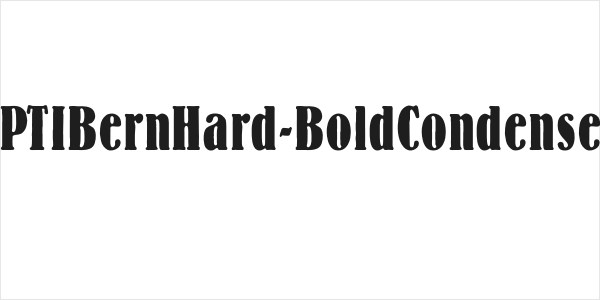 OPTIBernHard-BoldCondensed Logo