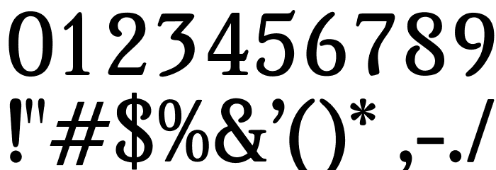 OPTIBeth-MediumAgency Font OTHER CHARS