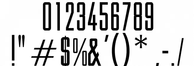 OPTIBinderStyle-Light Font OTHER CHARS