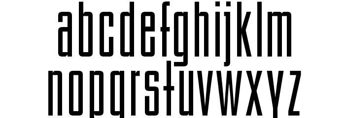 OPTIBinderStyle-Light Font LOWERCASE