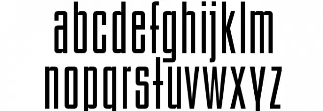 OPTIBinderStyle-Light Font LOWERCASE