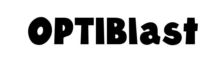 OPTIBlast Font