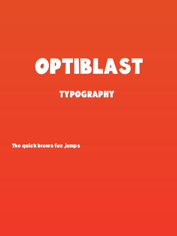 OPTIBlast Poster