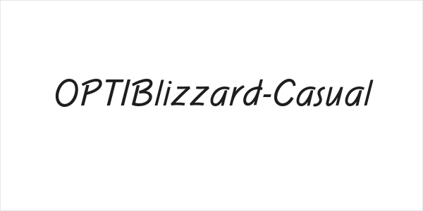 OPTIBlizzard-Casual Logo