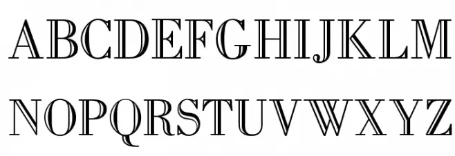 OPTIBodoni-Open Fonte MAIÚSCULAS