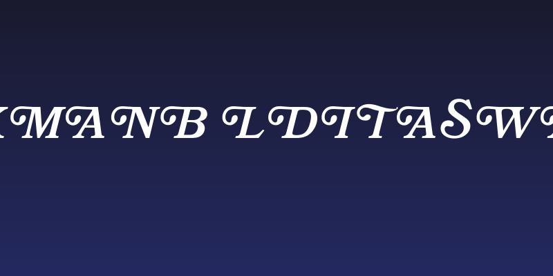 OPTIBookmanBoldItaSwashSup Social Header