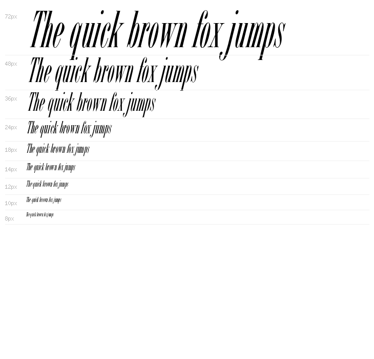 OPTIBorDen-Italic Waterfall