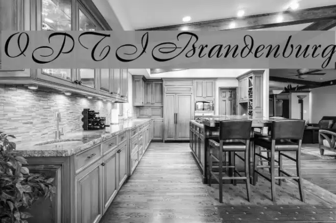 OPTIBrandenburg Font examples