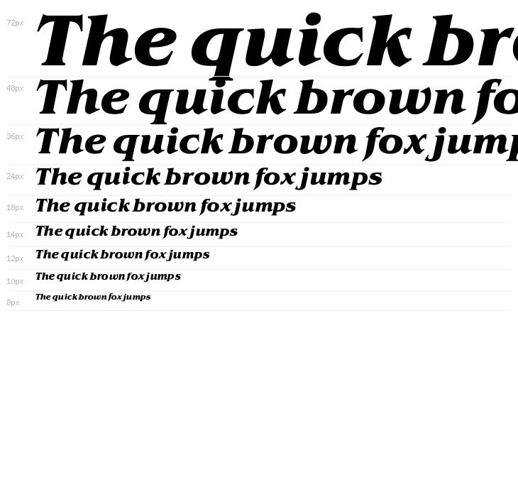 OPTIBrianJamesBold-Italic Waterfall