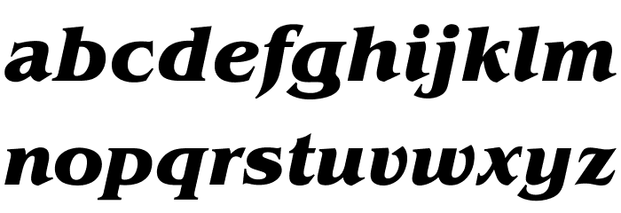 OPTIBrianJamesBold-Italic Polices MINUSCULES