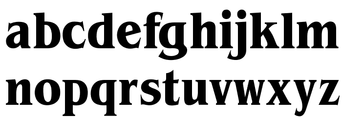 OPTIBrianJamesBoldCond Font LOWERCASE