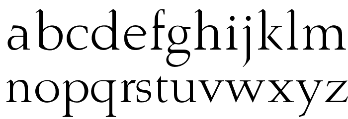 OPTIBrudiMedieval Font LOWERCASE