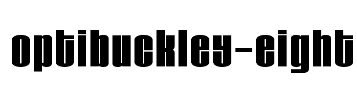 OPTIBuckley-Eight  Frei Schriftart Herunterladen