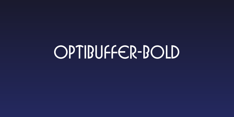 OPTIBuffer-Bold Social Header