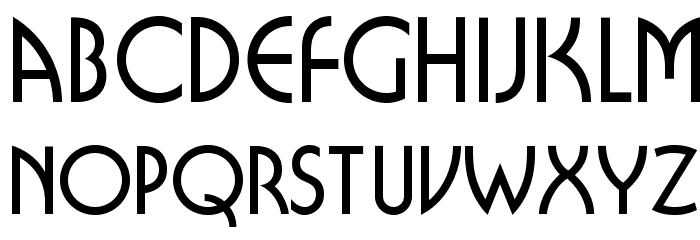 OPTIBuffer-Bold Font LOWERCASE