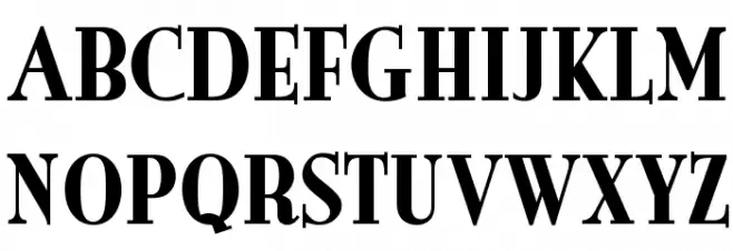 OPTIBurley-Bold Schriftart Groß