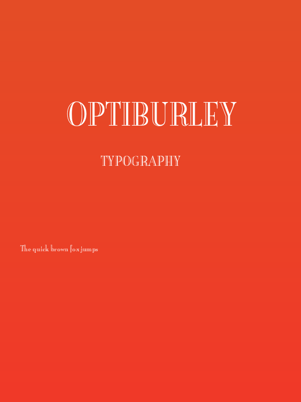 OPTIBurley Poster