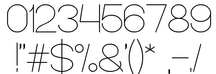 OPTICAL FIBER Font OTHER CHARS
