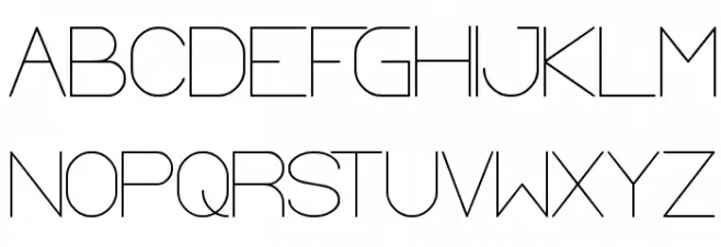 OPTICAL FIBER 字体 大写