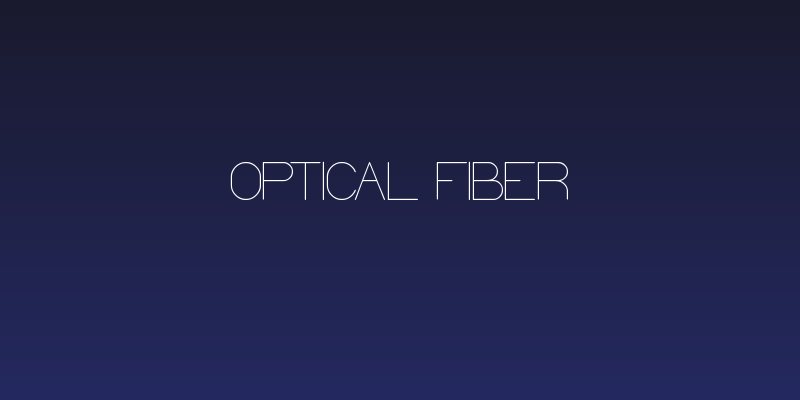 OPTICAL FIBER Social Header