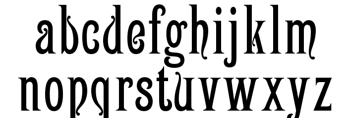 OPTICampanile Font LOWERCASE