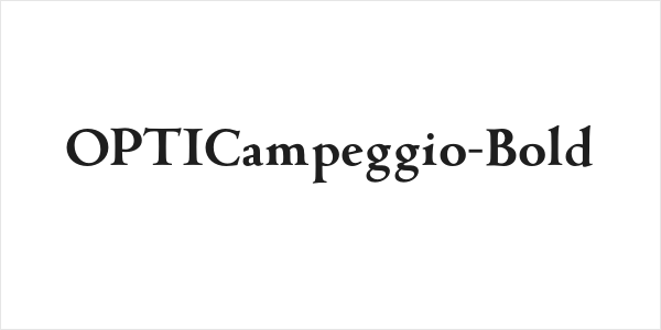 OPTICampeggio-Bold Logo