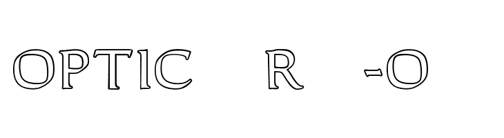 OPTICantorRoman-Outline  नि: शुल्क फ़ॉन्ट्स डाउनलोड