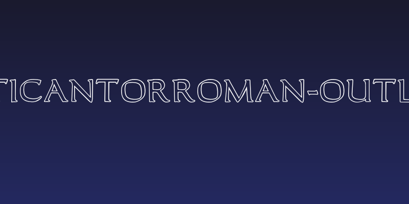 OPTICantorRoman-Outline Social Header