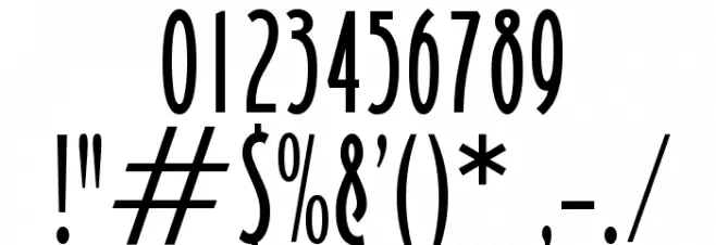 OPTICarling-Light Font OTHER CHARS