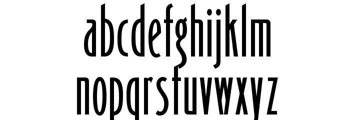 OPTICarling-Light Font LOWERCASE