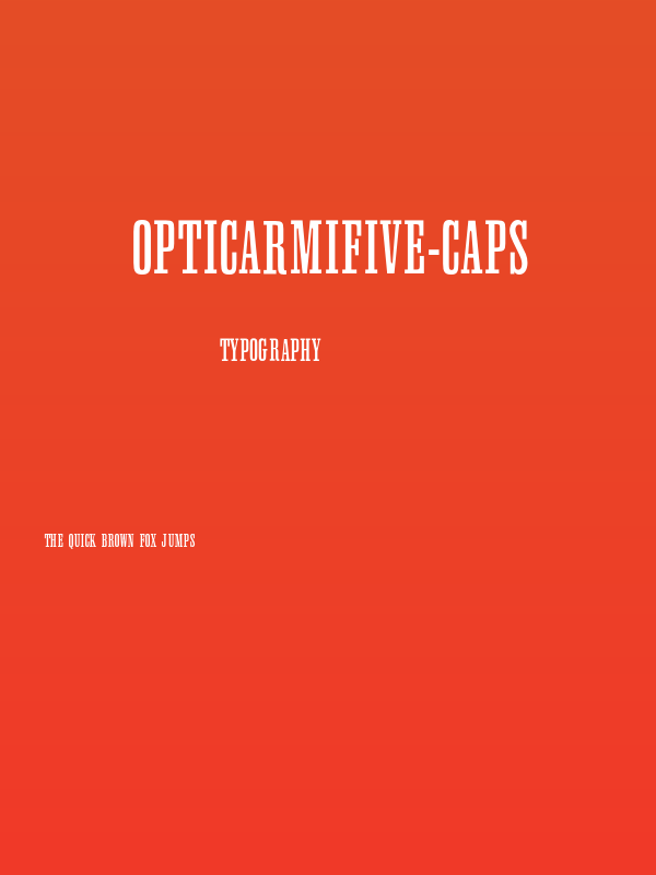 OPTICarmiFive-Caps Poster