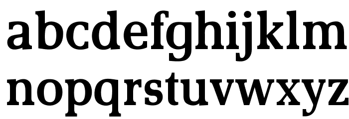 OPTICarvery-Medium Font LOWERCASE