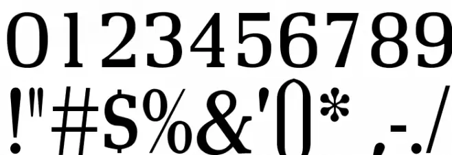 OPTICarveryLight Font OTHER CHARS