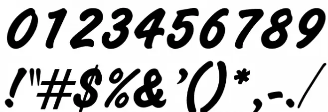 OPTICashew-Bold Font OTHER CHARS