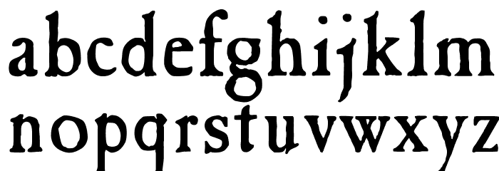 OPTICaslon-Antique Font LOWERCASE
