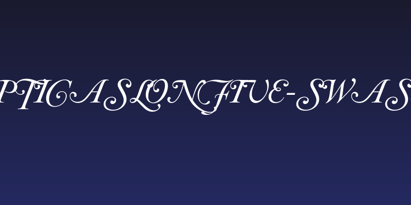 OPTICaslonFive-Swash Social Header