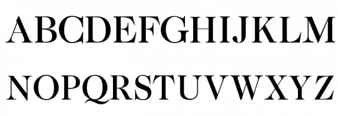 OPTICaslonTwo-Medium フォント 大文字