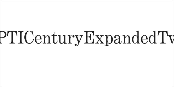 OPTICenturyExpandedTwo Logo