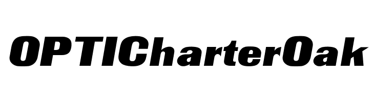 OPTICharterOak Font