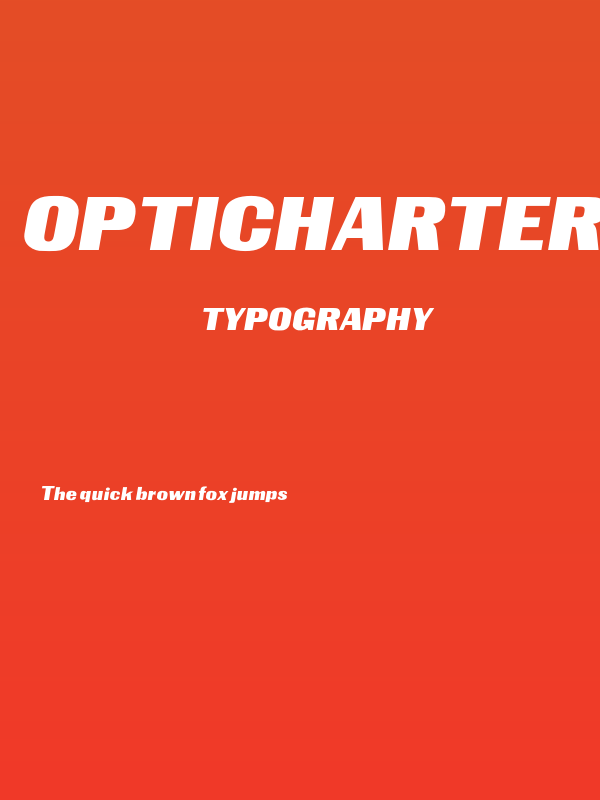 OPTICharterOak Poster