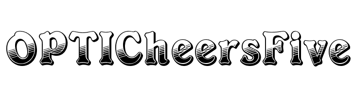 OPTICheersFive Font