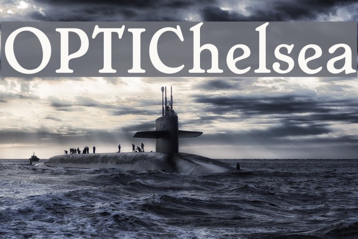 OPTIChelsea Font examples
