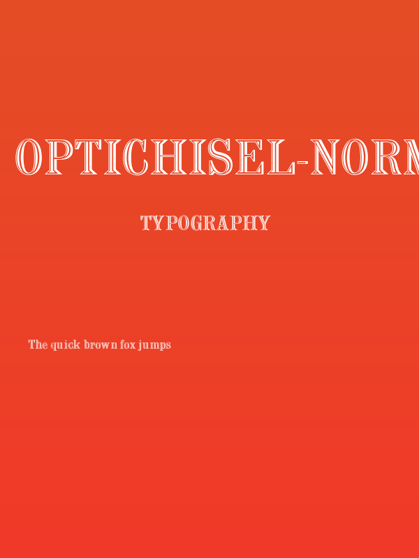 OPTIChisel-Normal Poster